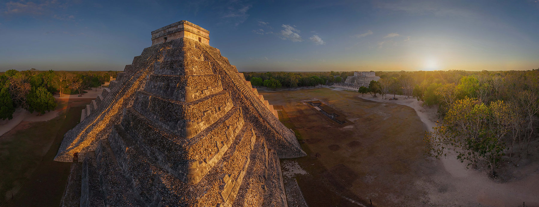 Chichen Itza, Mexico. (AIRPANO /CATERS NEWS) 