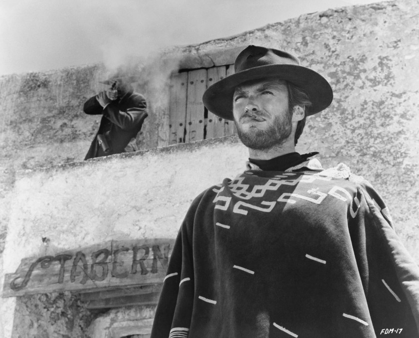 Clint Eastwood as The Man With No Name in the 1965 Italian-made Western For a Few Dollars More. (Photo by �� John Springer Collection/CORBIS/Corbis via Getty Images)