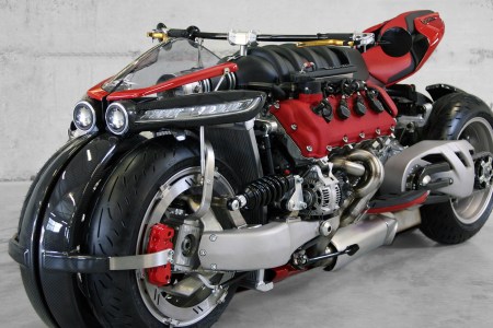 Lazareth Bike with a Maserati Engine