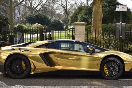 Gold Supercar