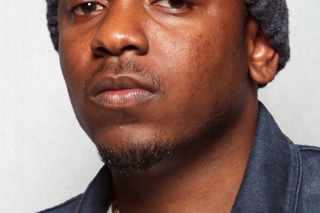 AUSTIN, TX - MARCH 16:  Kendrick Lamar poses for a portrait backstage at Fader Fort presented by Converse during SXSW on March 16, 2012 in Austin, Texas.  (Photo by Roger Kisby/Getty Images)