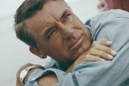 Actor Cary Grant (1904 - 1986) on the deck of a ship, circa 1955. (Photo by Archive Photos/Getty Images)