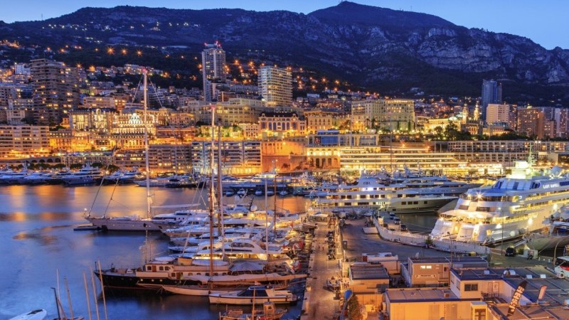 The marina at Port Monte Carlo. Monaco. (Getty)