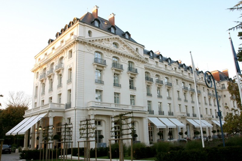 Stephen Schwarzman Hosts Inaugural Dinner At Trianon Palace In Versailles. (Photo by Bertrand Rindiff Petroff/Getty Images)