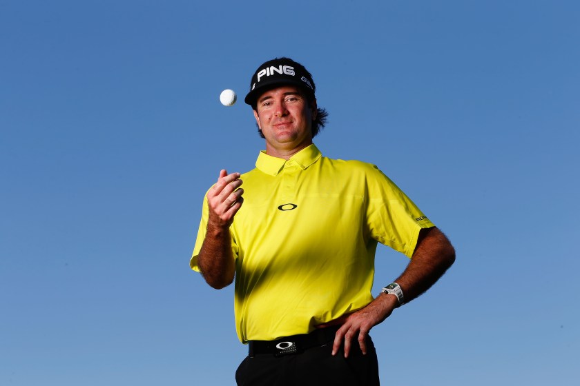 Bubba Watson of the USA poses for a portrait during a practice round ahead of THE PLAYERS Championship on The Stadium Course at TPC Sawgrass on May 6, 2014 in Ponte Vedra Beach, Florida. (Sam Greenwood/Getty Images)