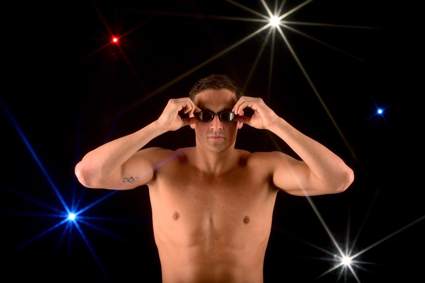 BEVERLY HILLS, CA - MARCH 07: (EDITORS NOTE: A special effects camera filter was used for this image.) Swimmer Ryan Lochte poses for a portrait at the 2016 Team USA Media Summit at The Beverly Hilton Hotel on March 7, 2016 in Beverly Hills, California. (Photo by Harry How/Getty Images)