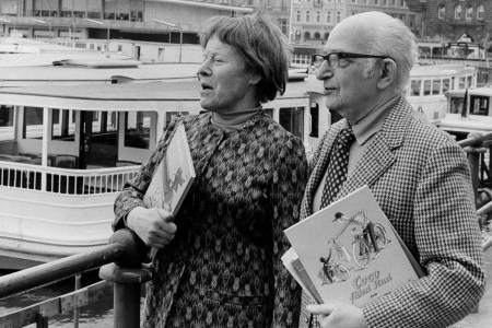 Margret and Hans Rey, creators of Curious George (du Vinage/ullstein bild via Getty Images)