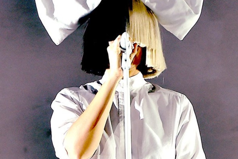 BUDAPEST, HUNGARY - AUGUST 15: (EDITORS NOTE: This image was edited using digital filters) Sia performs on Day 6 at the Sziget Festival 2016 on August 15, 2016 in Budapest, Hungary. (Photo by Joseph Okpako/WireImage)