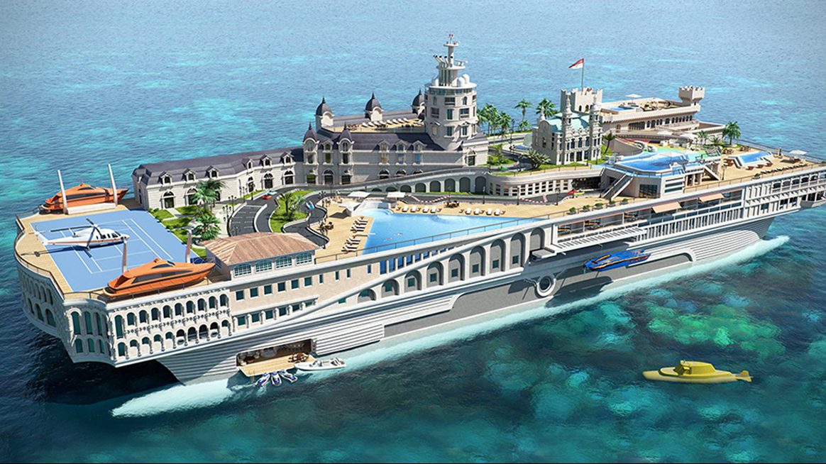 Yacht Island Design, Superyacht, Monaco