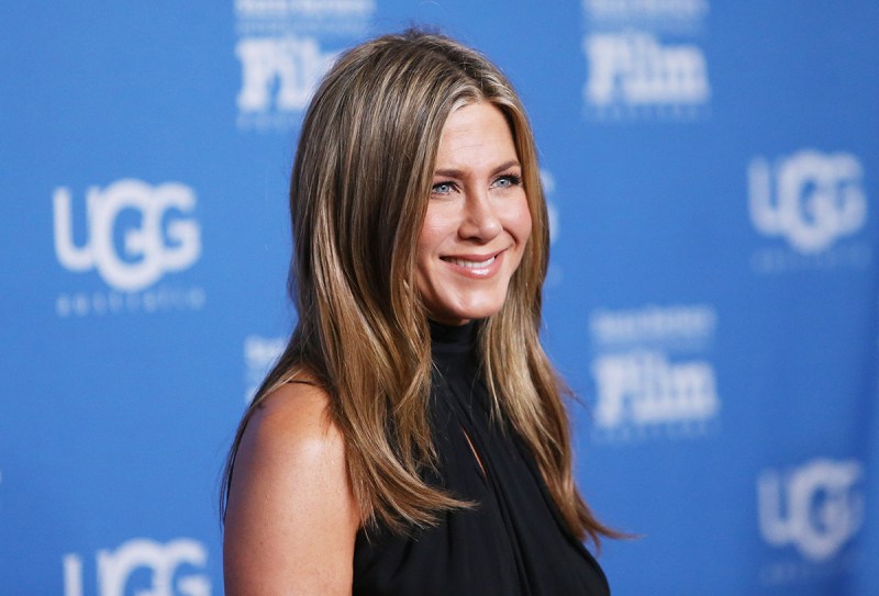 SANTA BARBARA, CA - JANUARY 30: Jennifer Aniston arrives at the 30th Santa Barbara International Film Festival - Montecito Award held at Arlington Theatre on January 30, 2015 in Santa Barbara, California. (Photo by Michael Tran/FilmMagic)