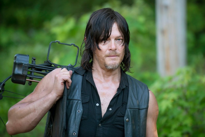 Norman Reedus as Daryl Dixon - The Walking Dead _ Season 6, Episode 1 -(Gene Page/AMC)