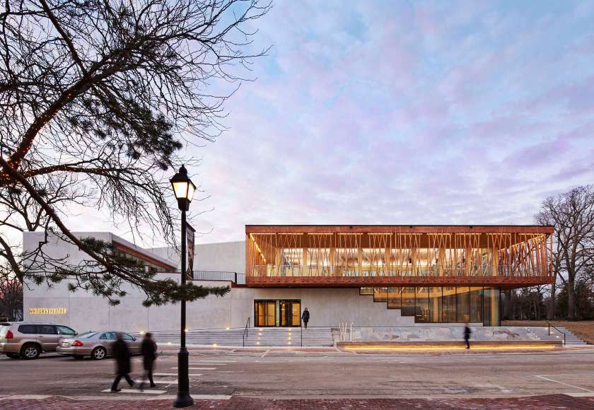 Writers Theatre in Glencoe, Illinois (Studio Gang Architects)