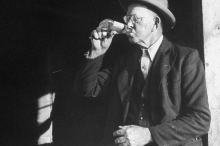 Tasters testing whiskey at the Jack Daniels distillery.  (Photo by Ed Clark/The LIFE Picture Collection/Getty Images)