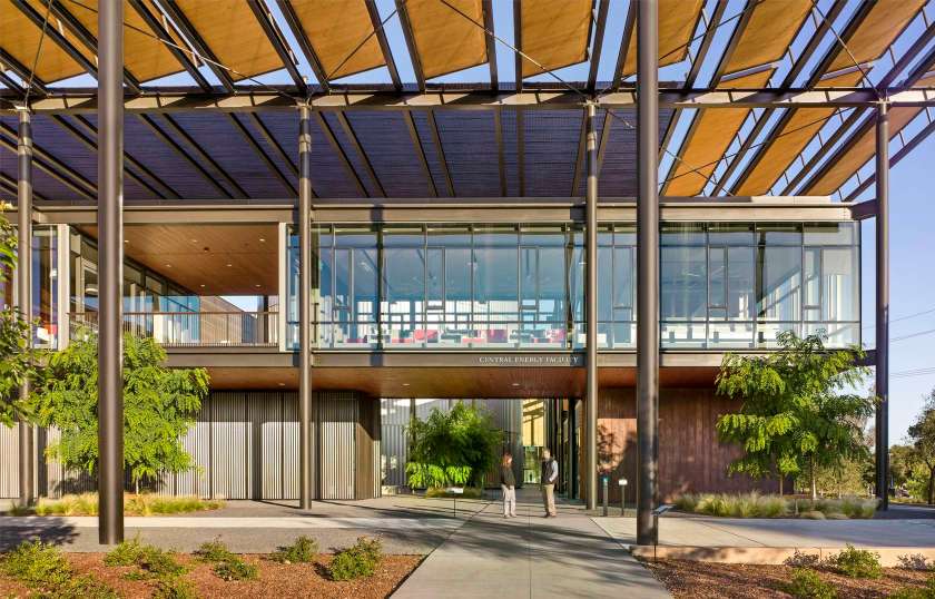 Stanford University's Central Energy Facility in Standford University (ZGF Architects)