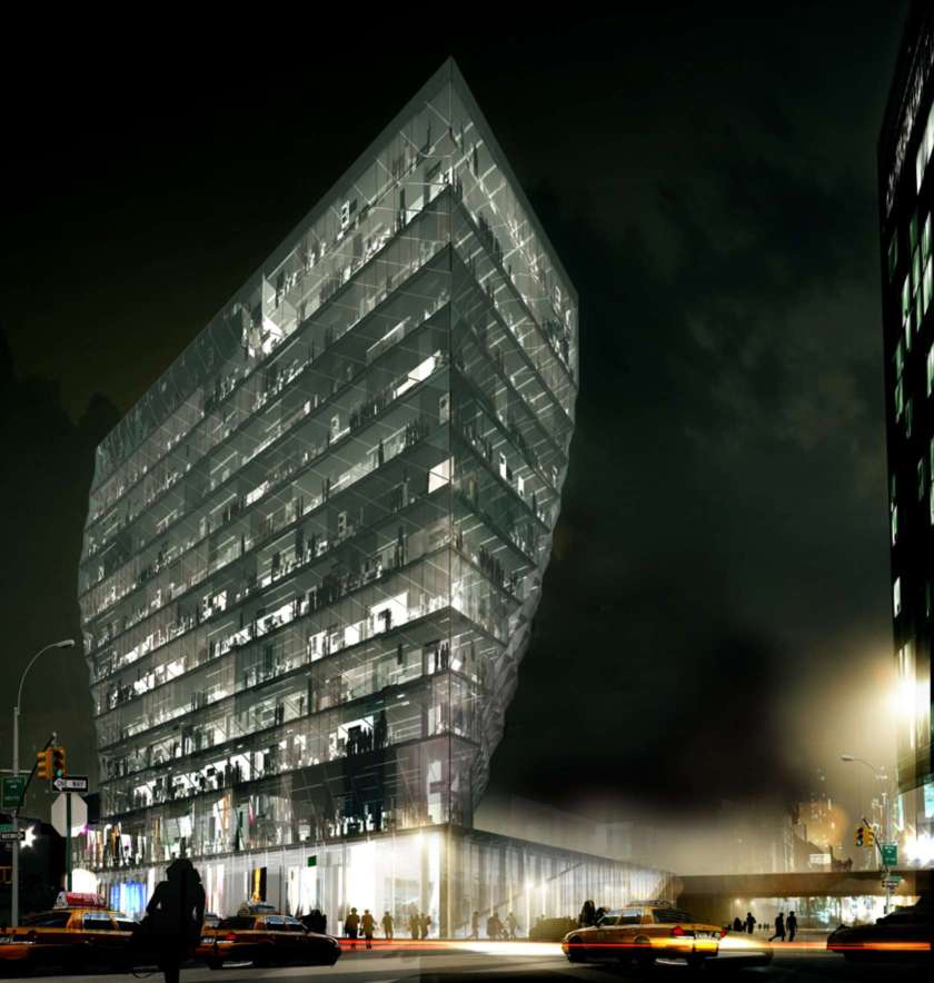 Solar Carve Tower in New York, New York (Studio Gang Architects)