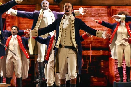 Lin-Manuel Miranda of 'Hamilton' performs onstage during the 70th Annual Tony Awards at The Beacon Theatre on June 12, 2016 in New York City.  (Theo Wargo/Getty Images for Tony Awards Productions)