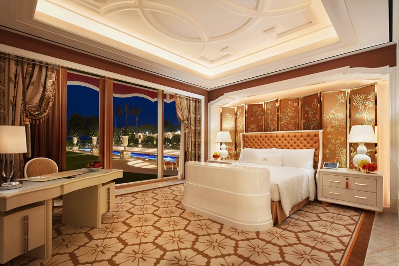 Garden Villa bedroom (Wynn Resorts)