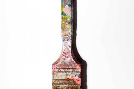 Andy Warhol’s paintbrush. (Henry Leutwyler) 