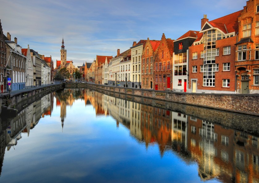 Scenic Bruges, Belgium (Aubrey Stoll/Creative RF/Getty Images)