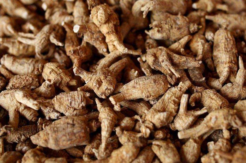 A container filled with ginseng sits on display in a store in the Chinatown neighborhood of Toronto, Canada, on Sunday, April 3, 2016. (Cole Burston/Bloomberg via Getty Images