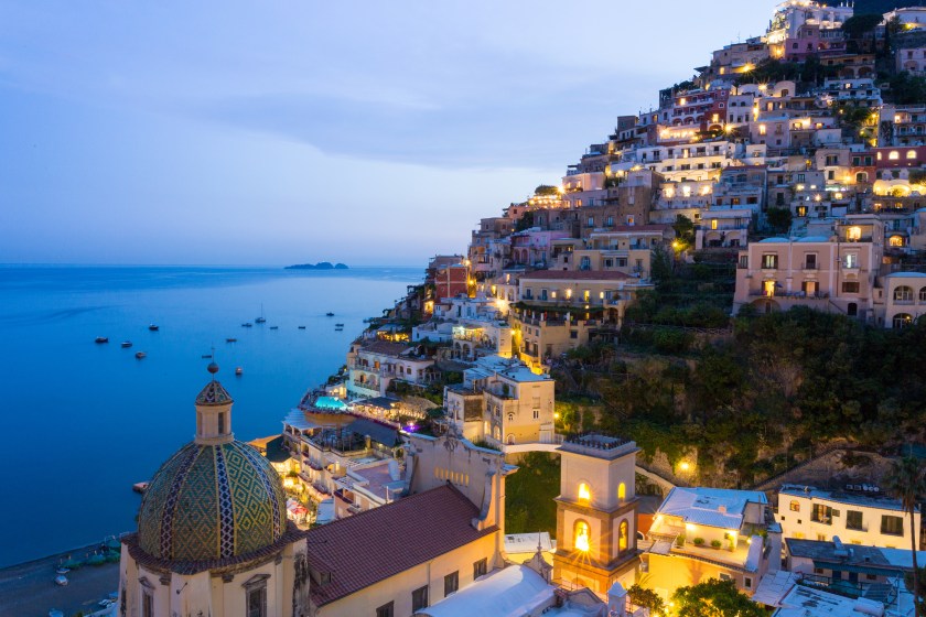 Seaside at Positano on Italy's Amalfi Coast (Getty Images)