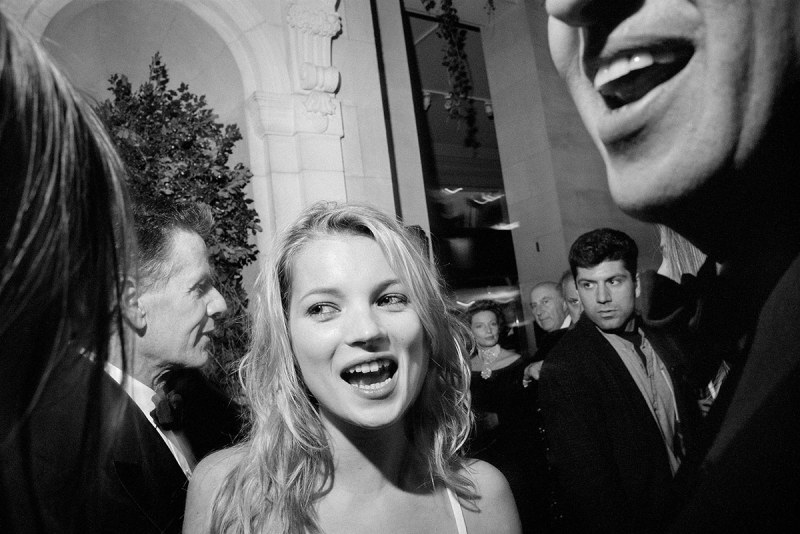 Kate Moss at the Metropolitan Museum of Art’s Costume Institute Gala, NYC, 1995 (Miles Ladin)