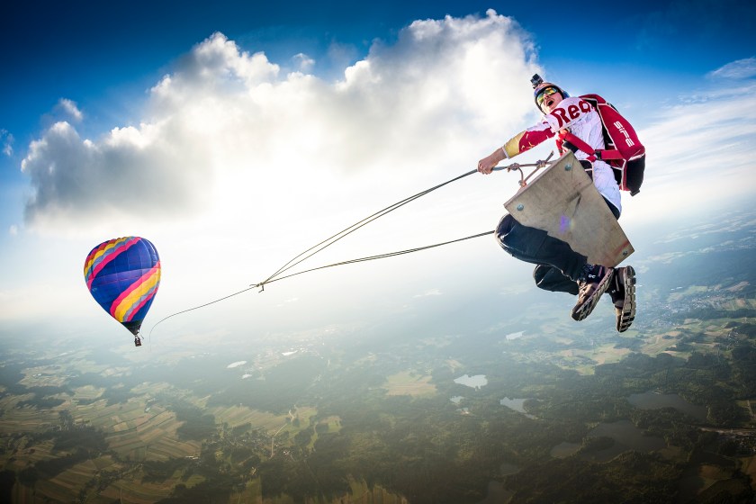 Marco Fuerst performs during Megaswing in Fromberg, Austria on July 7, 2016. (Philip Platzer/Red Bull Content Pool)