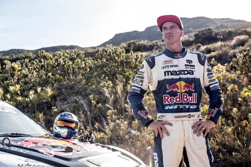 Mike Whiddett is seen on Franschhoek Pass, Cape Town, South Africa on September 19, 2016. (Craig Kolesky/Red Bull Content Pool)