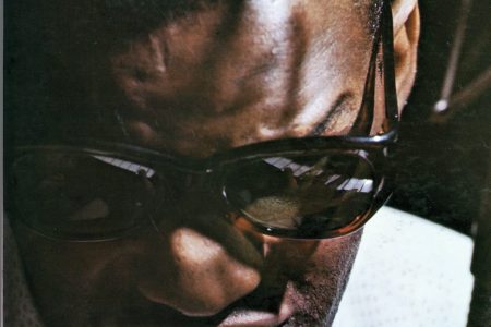 Ray Charles on the cover of his album 'What’d I Say;'  released by Atlantic Records in 1959; photographed by Lee Friedlander (Aperture, 2016)