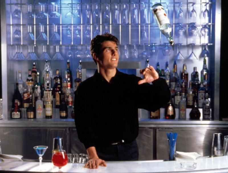 COCKTAIL, Tom Cruise, 1988 (Everett Collection)