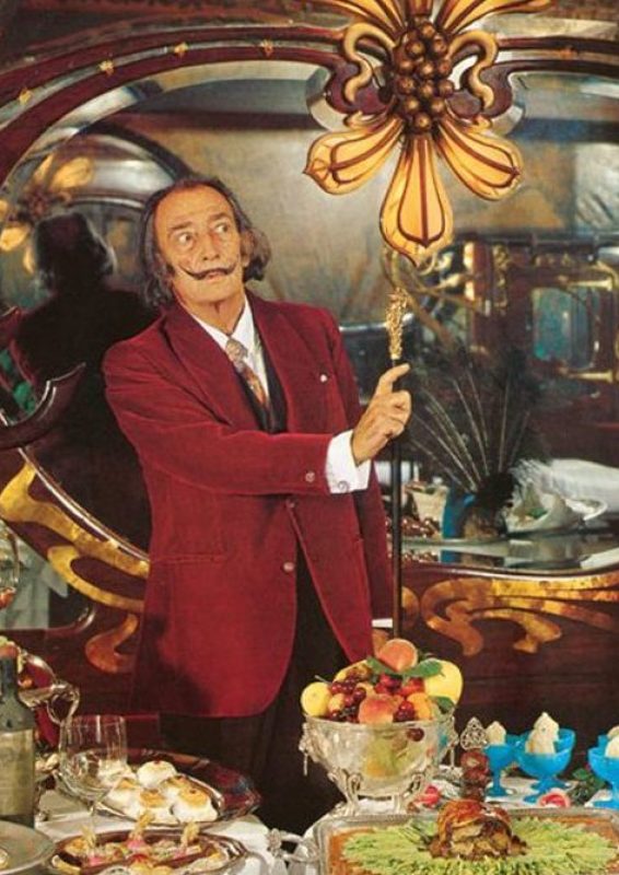 Salvador Dali's surrealist cookbook Les Diners de Gala (Taschen)