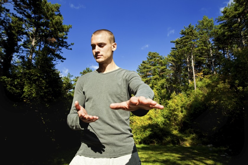 Tai chi can have many health benefits, including relieving long-term neck pain according to a new study. (Spanic/iStock) 