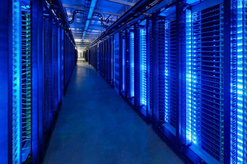 Seeking to transform the energy efficiency of global data centers, in April 2011 Facebook launched the Open Compute Project, an initiative to share the custom-engineered technology in its first dedicated data center in Prineville, Oregon. (Facebook)