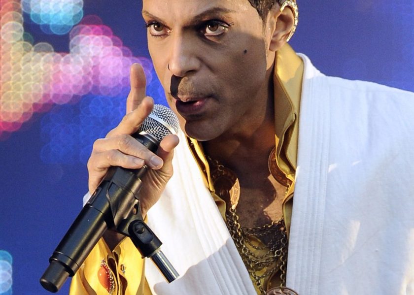 The late US singer and musician Prince (AFP Photo/Bertrand Guay)