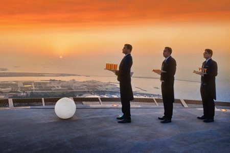 Hotel staff awaits your request atop the roof (Courtesy Starwood Hotels)