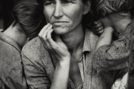 "Migrant Mother" by Dorothea Lange, 1936 (The Sir Elton John Photography Collection)