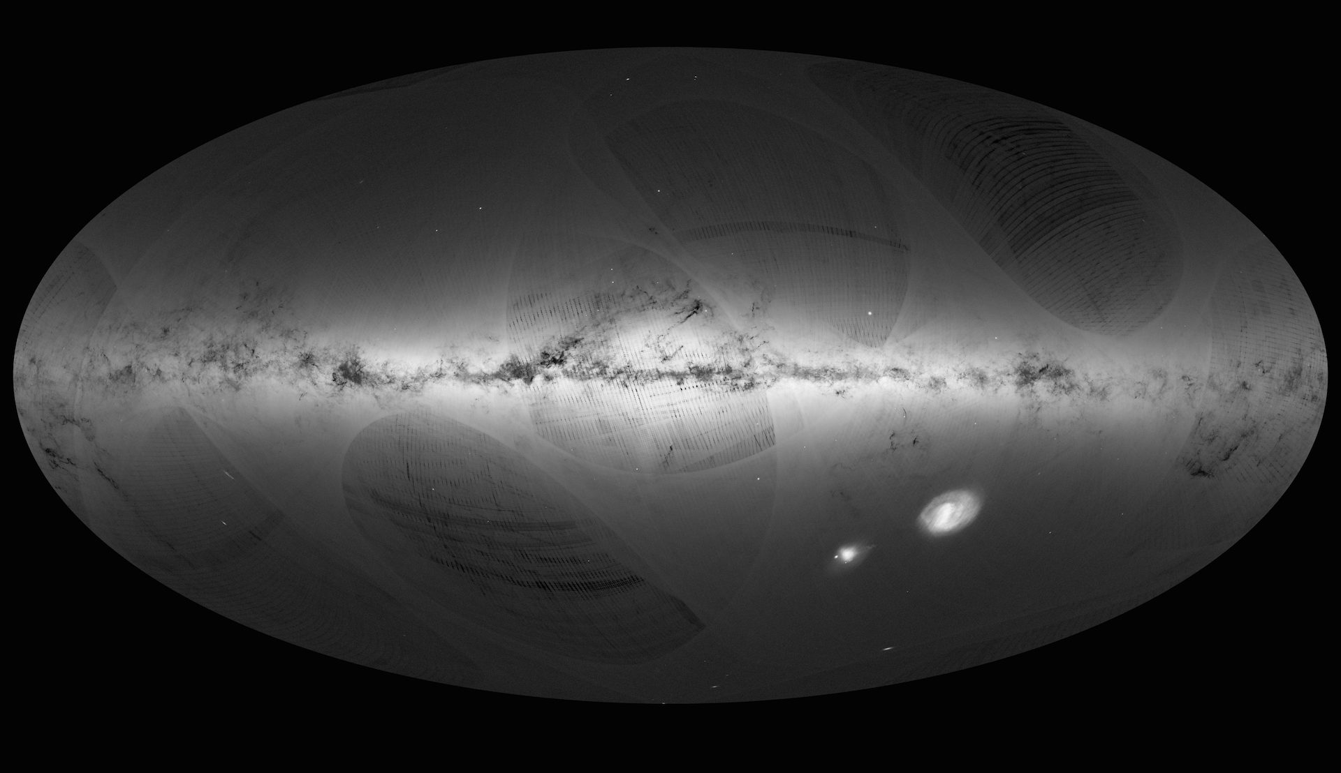 Gaia’s first sky map (ESA/Gaia/DPAC)