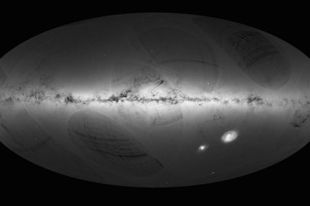 Gaia’s first sky map (ESA/Gaia/DPAC)