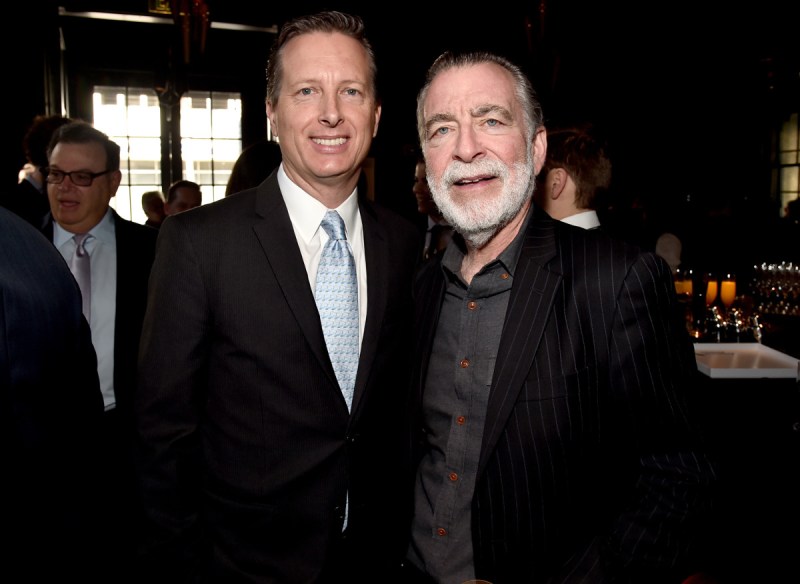 Charles Harder (L) attends The Hollywood Reporter's 2016 Power Lawyers' Breakfast at Spago (Alberto E. Rodriguez/Getty Images for The Hollywood Reporter)