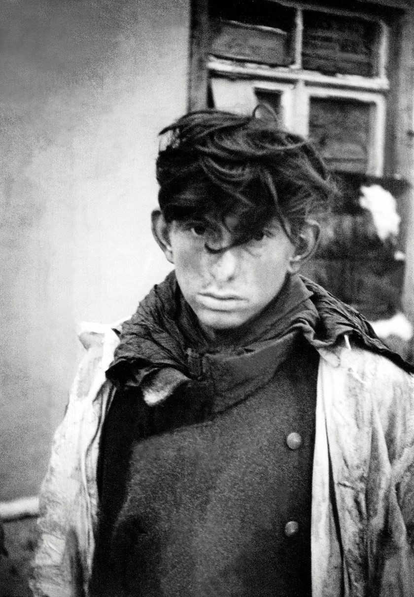 A young soldier of the Wehrmacht, taken prisoner by the Allies, Rochefort, Belgium, World War II, 29th December 1944. (Tony Vaccaro/Getty Images)