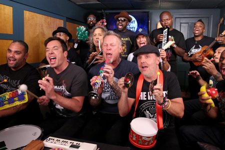 Metallica on Fallon