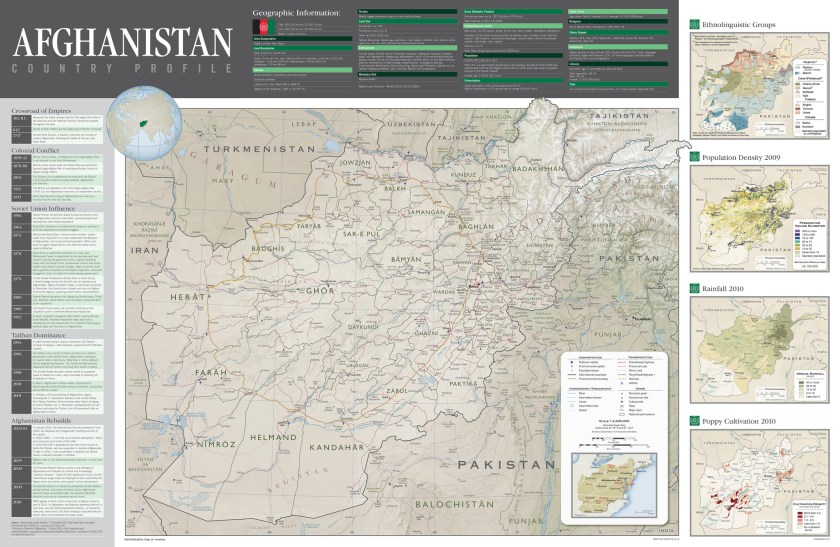 2012 Afghanistan Country Profile (Central Intelligence Agency)