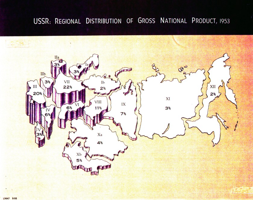 A macro look at the Soviet Union's economy in 1953. (Central Intelligence Agency)