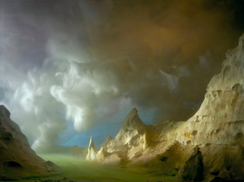 'Turtle Shell? Skull Rock' (Courtesy of Kim Keever/Waterhouse and Dodd Gallery)