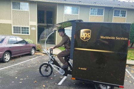 UPS Unveils Electric Tricycles for Delivery