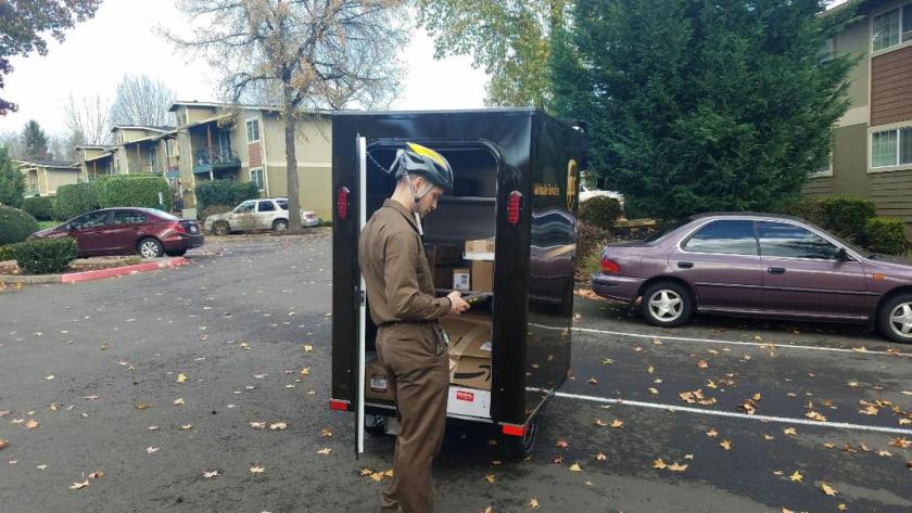 UPS Launches Electric Tricycles for Delivery