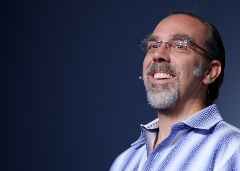 Dr. Astro Teller speaks during the Google: Moonshots in Reality forum during the 2015 Tribeca Film Festival at Spring Studio on April 22, 2015 in New York City. (Photo by Jemal Countess/Getty Images for the 2015 Tribeca Film Festival)