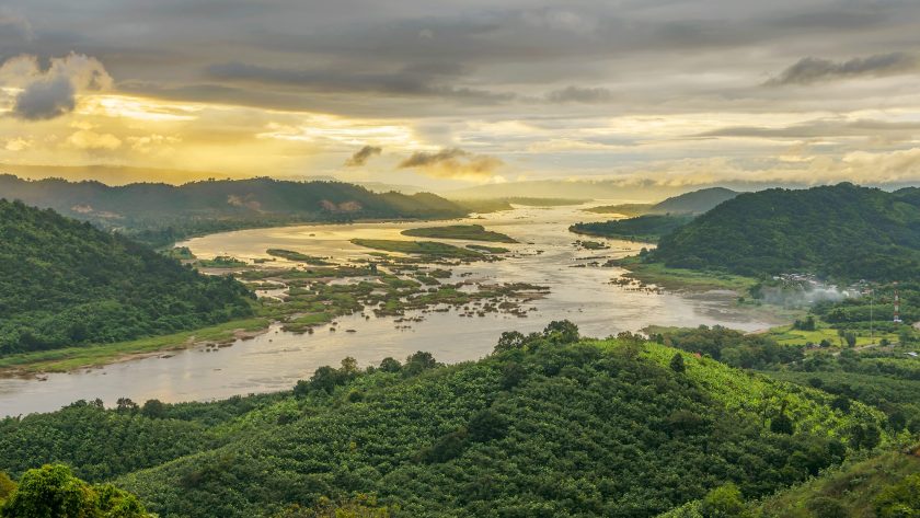 Mekong River as it winds through Thailand (Getty Images)