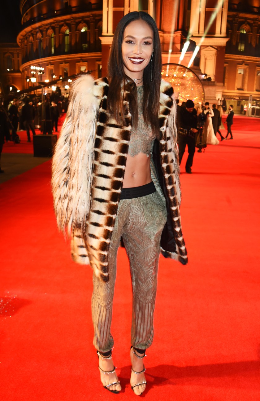 LONDON, ENGLAND - DECEMBER 05: Joan Smalls attends The Fashion Awards 2016 at Royal Albert Hall on December 5, 2016 in London, United Kingdom. (Photo by David M. Benett/Dave Benett/Getty Images)