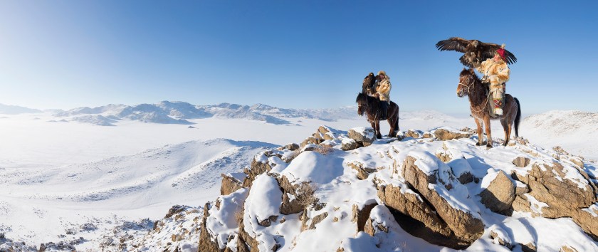 Traditional Mongolian Eagle Hunters (Getty Images)